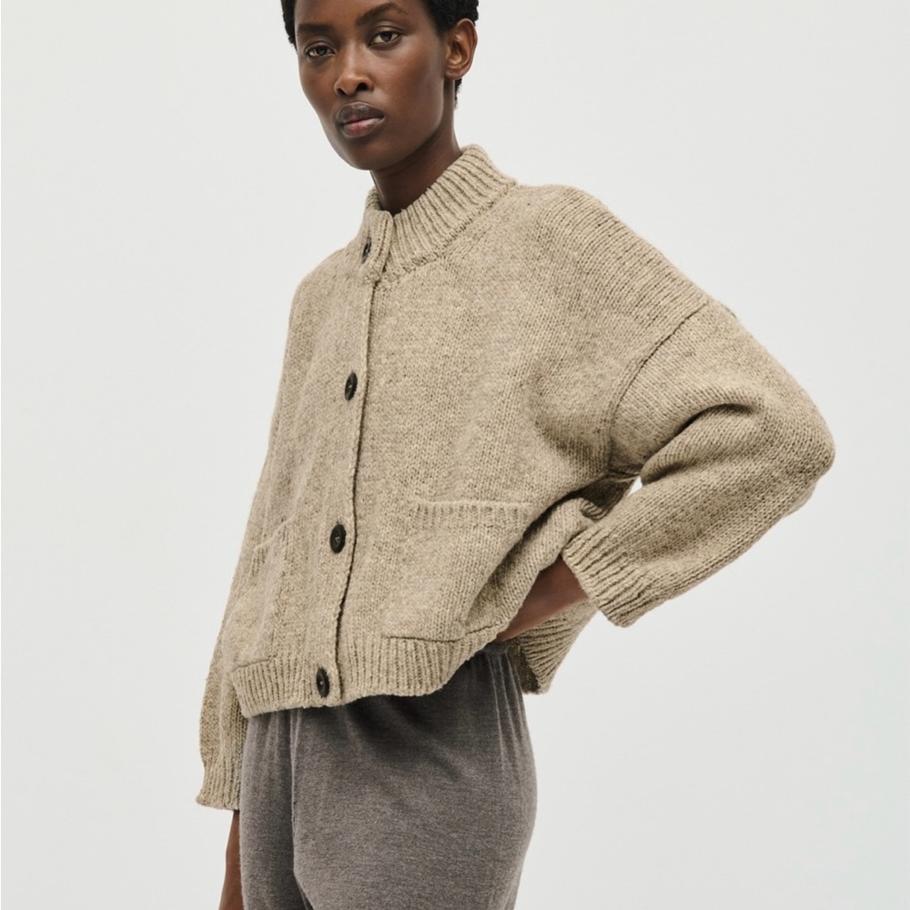 Babaa Women's Cardigan - no23 mist - Picture 3 of 6